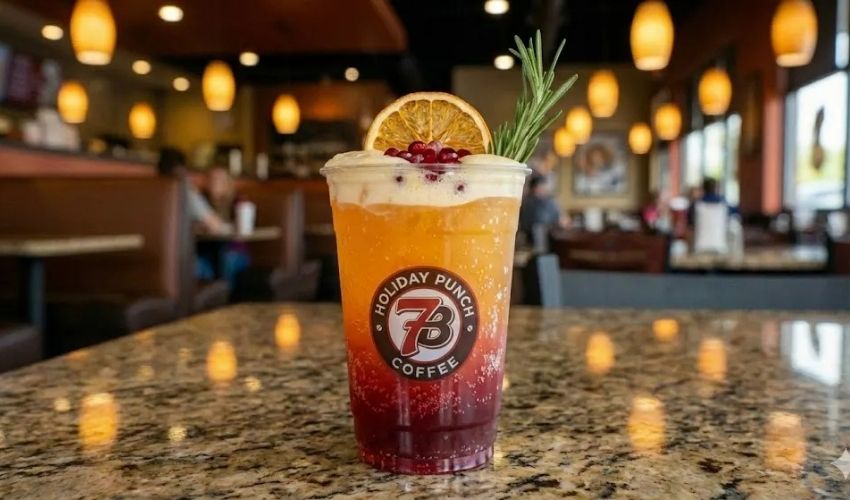 7 Brew Holiday Drinks Menu