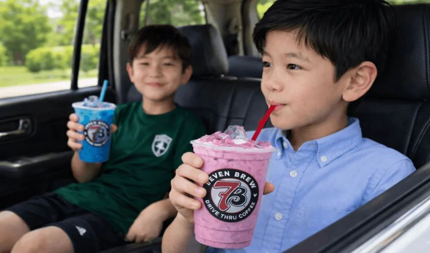 7 Brew Kids Drinks Menu