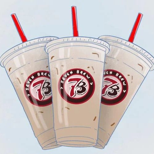7 Brew Strawberry Smoothie