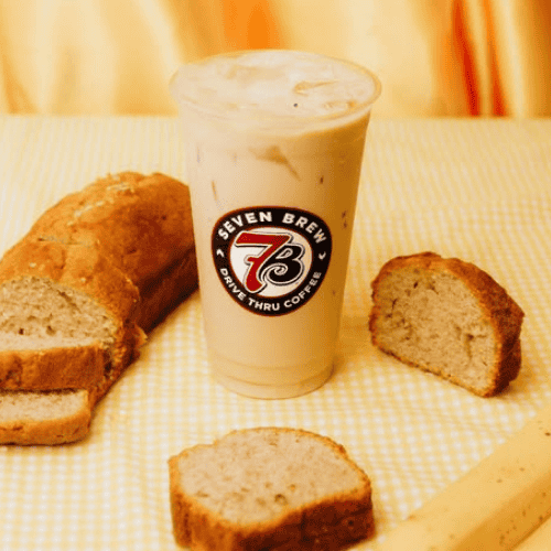 7 Brew Banana Bread Blondie Menu