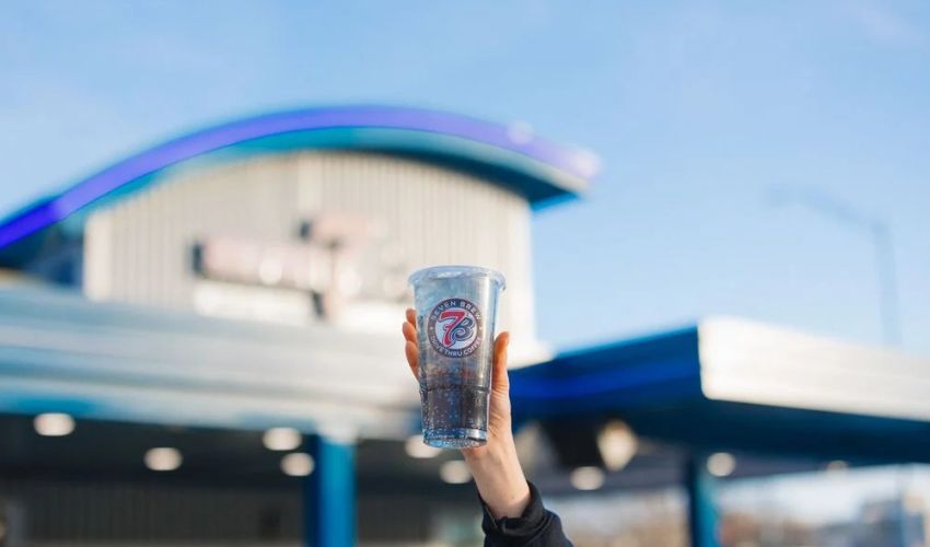 7 Brew Ocean Breeze Menu